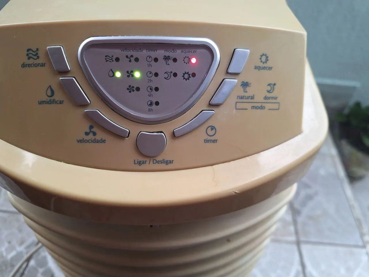 Climatiz Consul Funç quente e frio