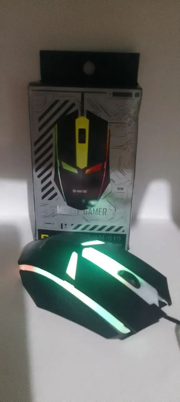 Mouse Gamer B-MAX RGB