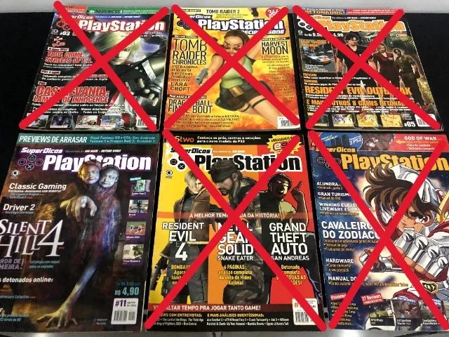  Revista Super Dicas Playstation - Diversos Volumes