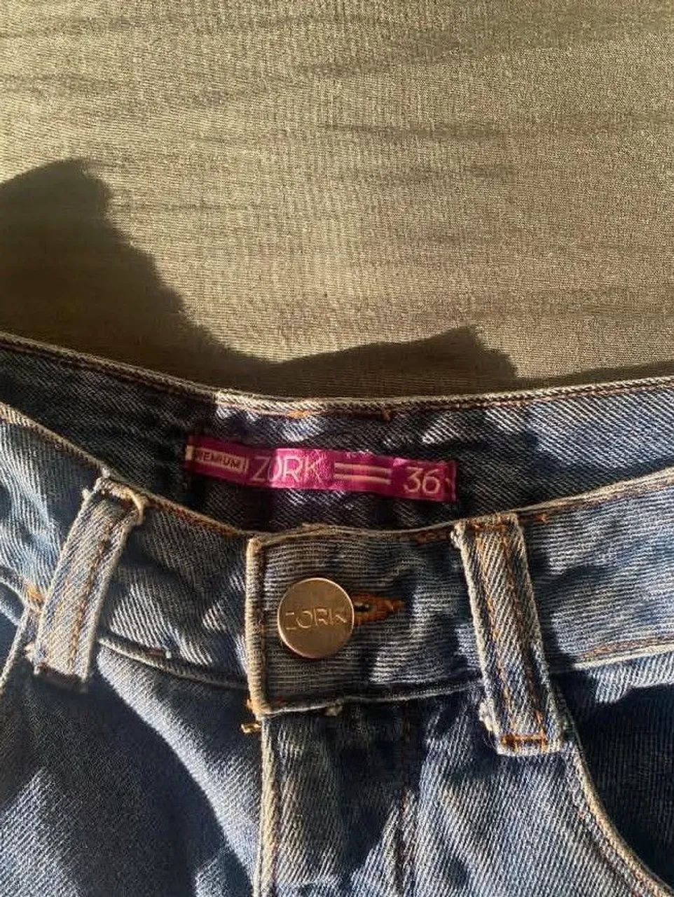 Short jeans tamanho 36 - Foto 2