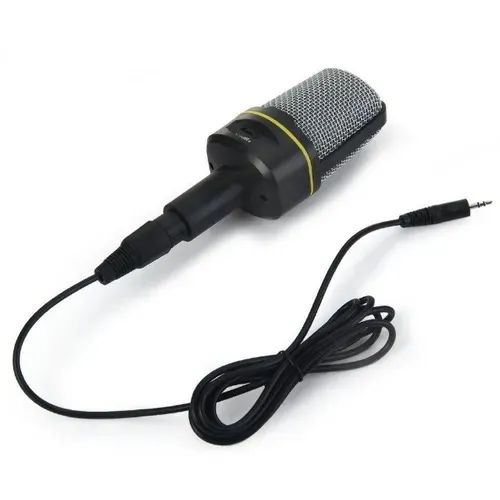 Microfone Condensador Saida P2 Microfone Lapela Profissional Com Tripé Qy 930 Andowl - Foto 2