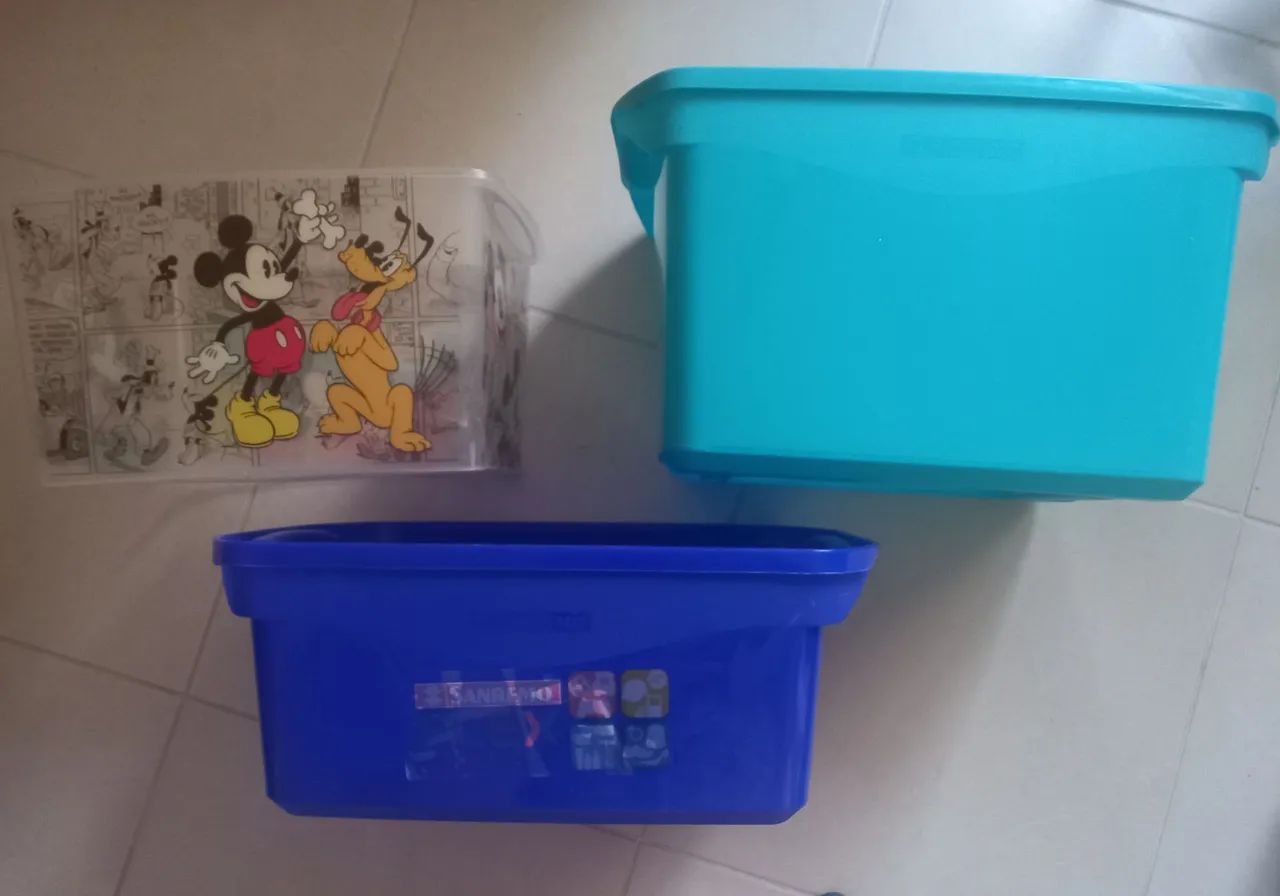 3 Caixas organizadoras