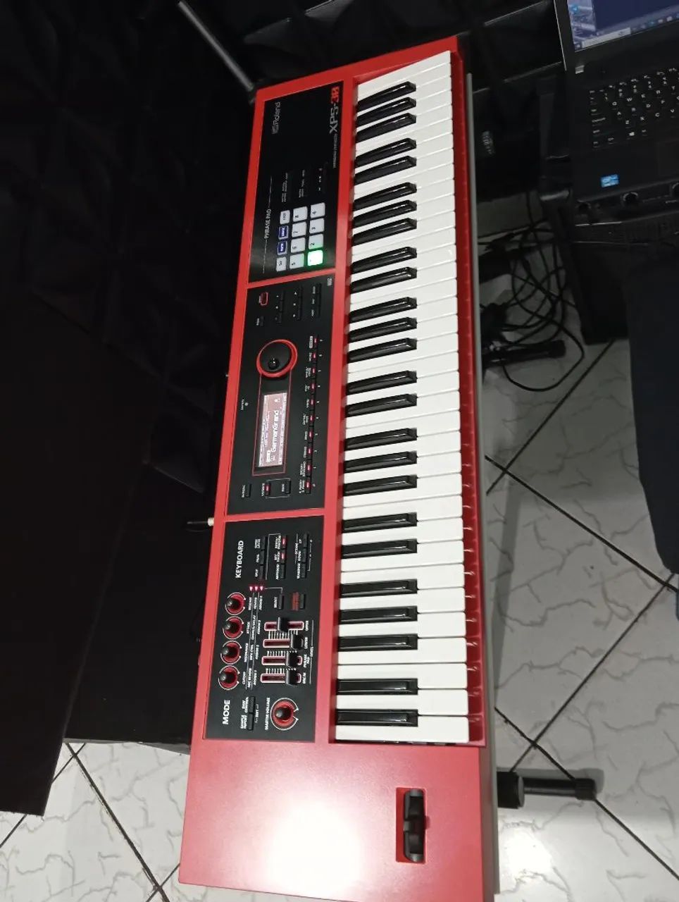 Teclado musical xps30