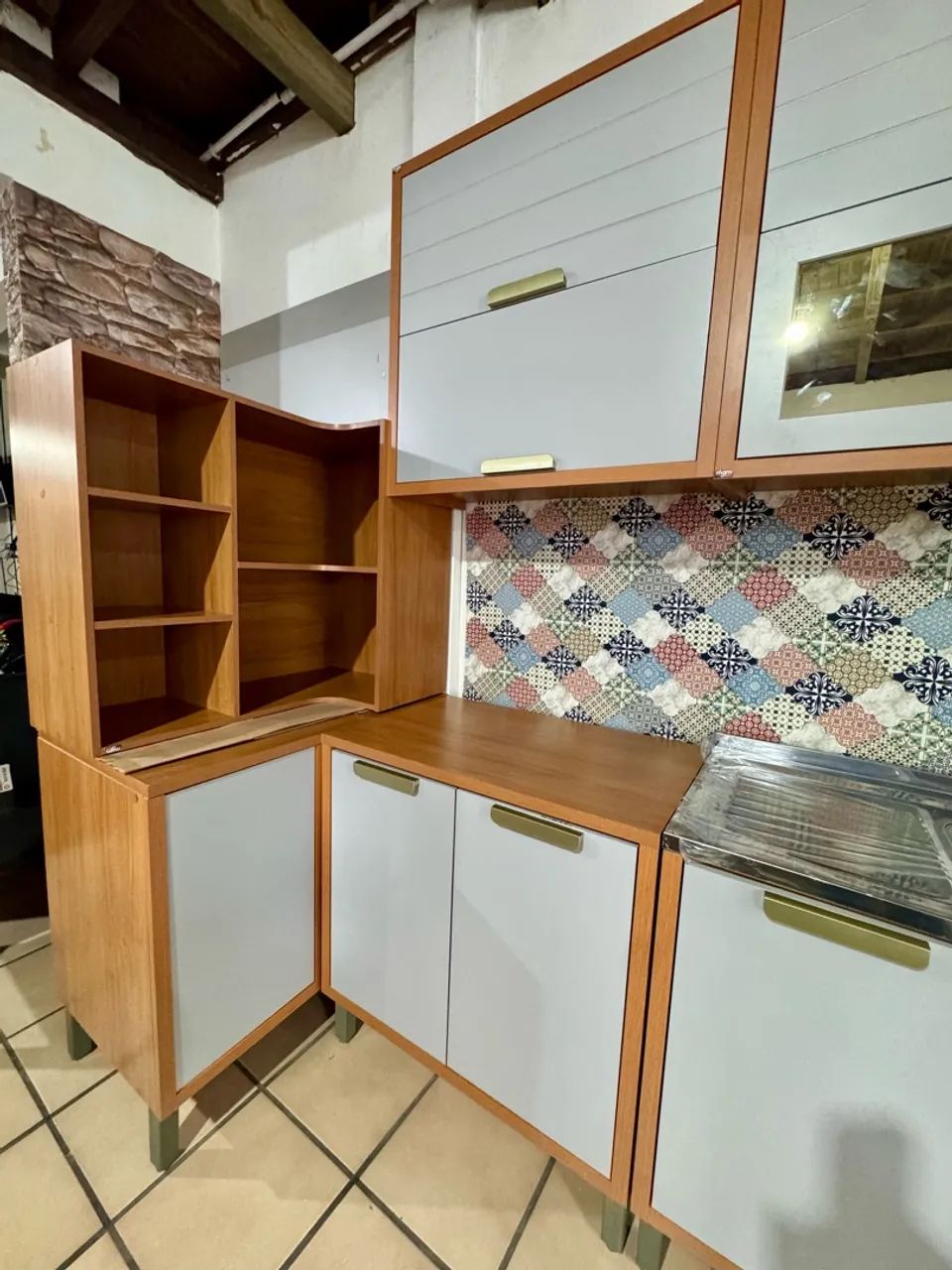 Cozinha de canto em MDF (NOVA)  - Foto 3