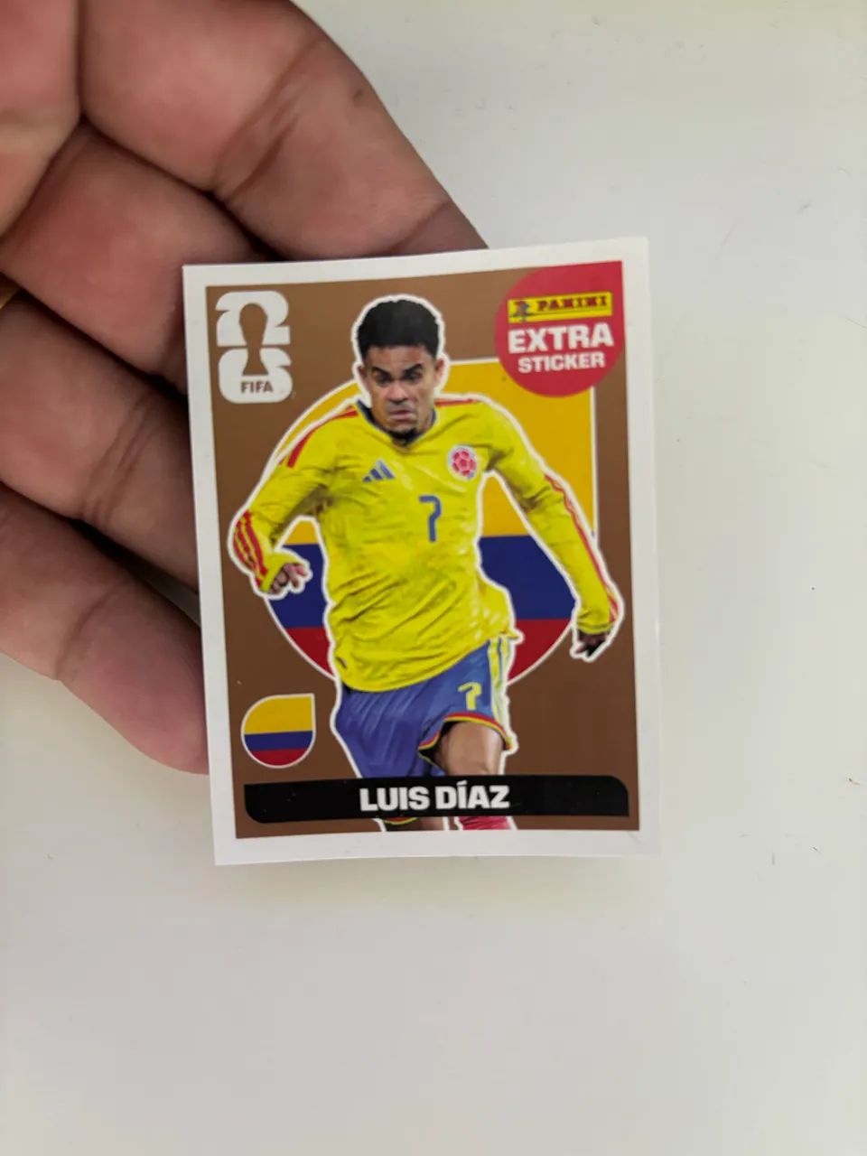 Figurinha extra sticker Luiz Dias bronze  - Foto 2