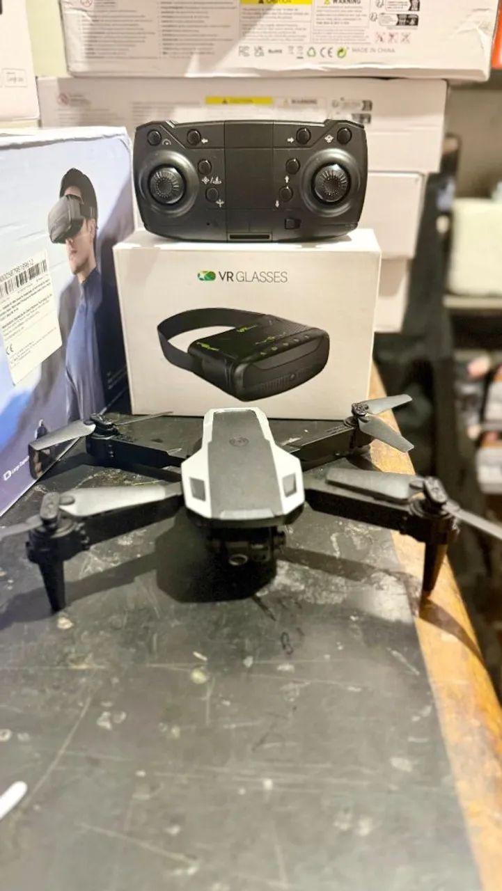 DRONE M1 COM CAMERA E ÓCULOS VR - Foto 5