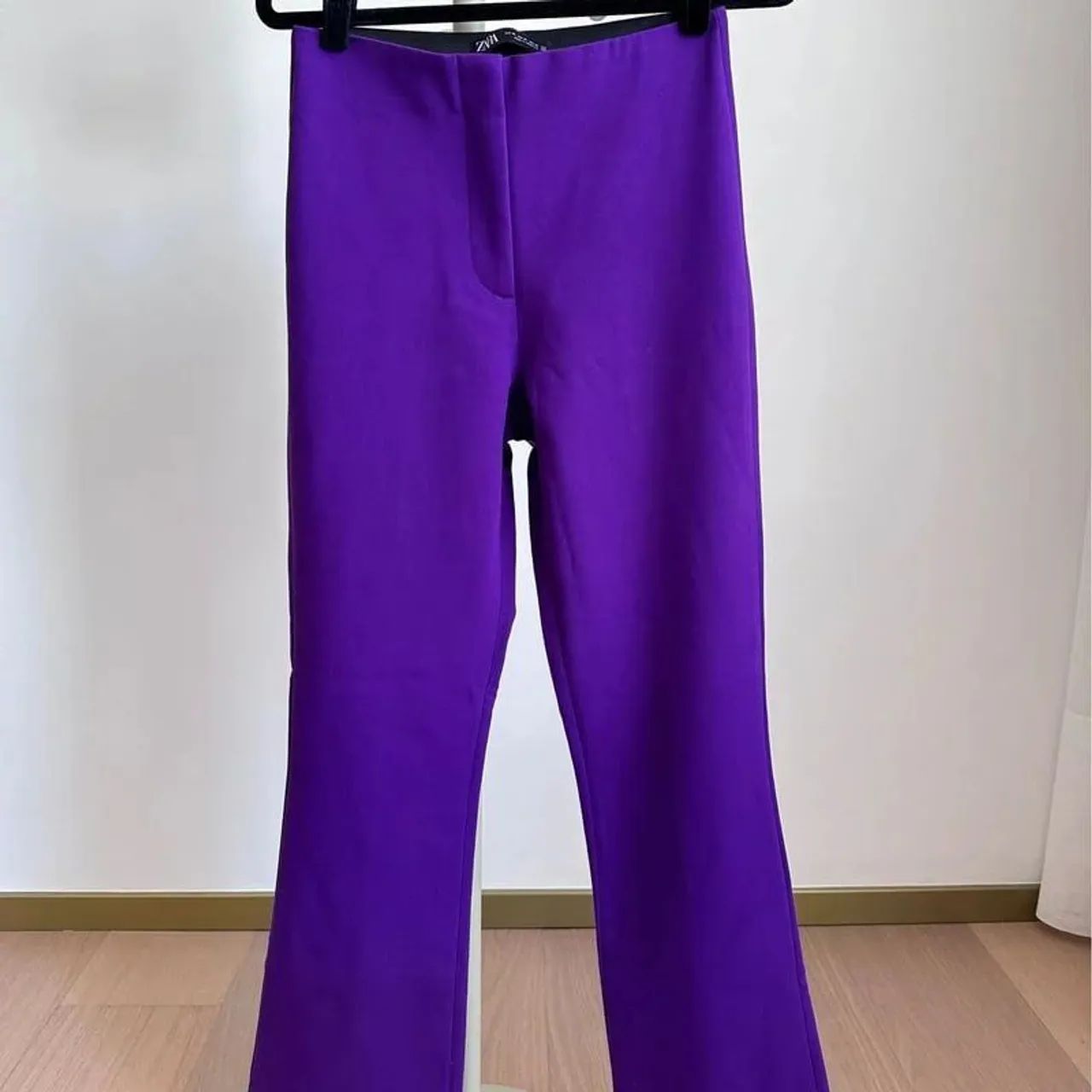 Calça Alfaiataria Zara Roxa