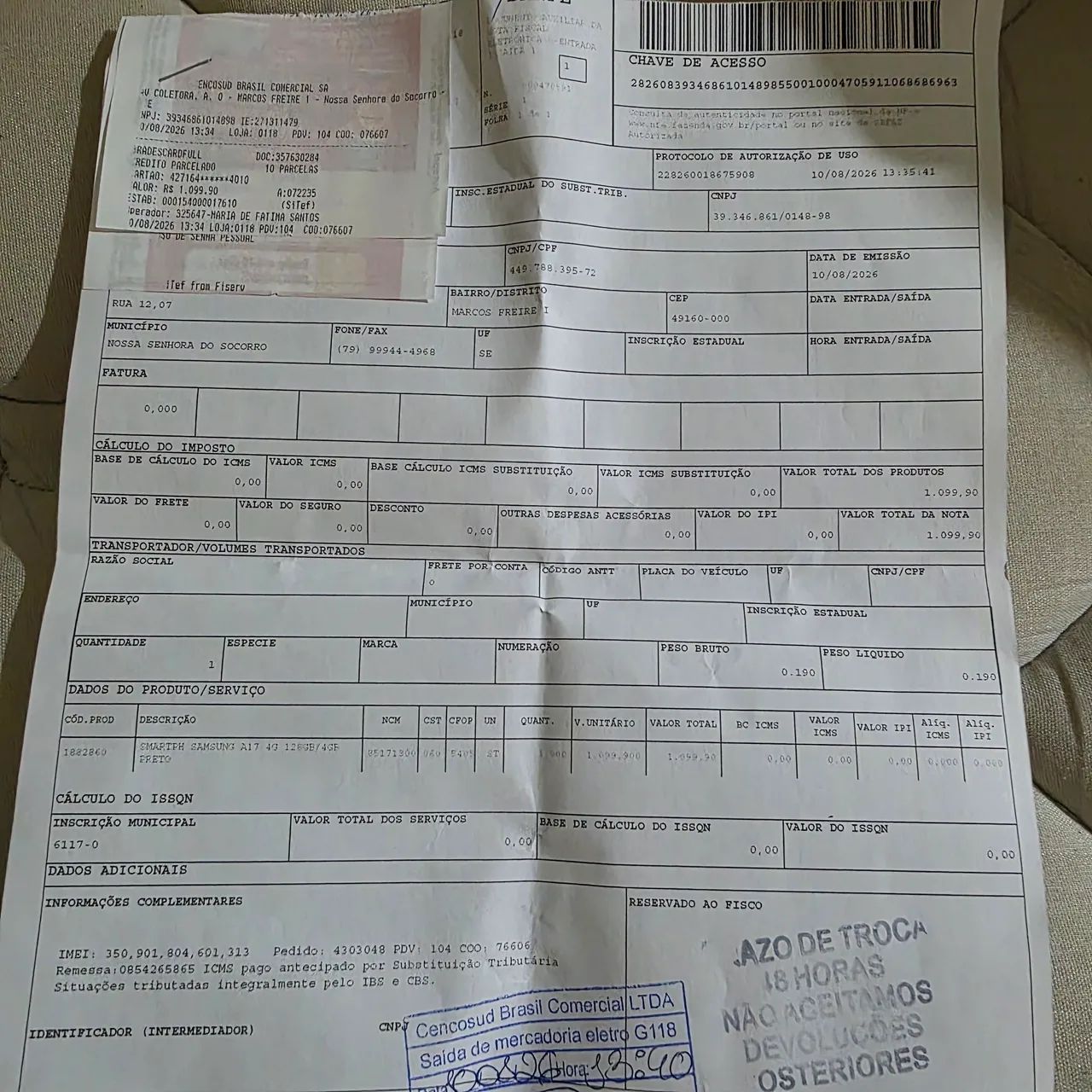 Vendo celular novo. - Foto 5
