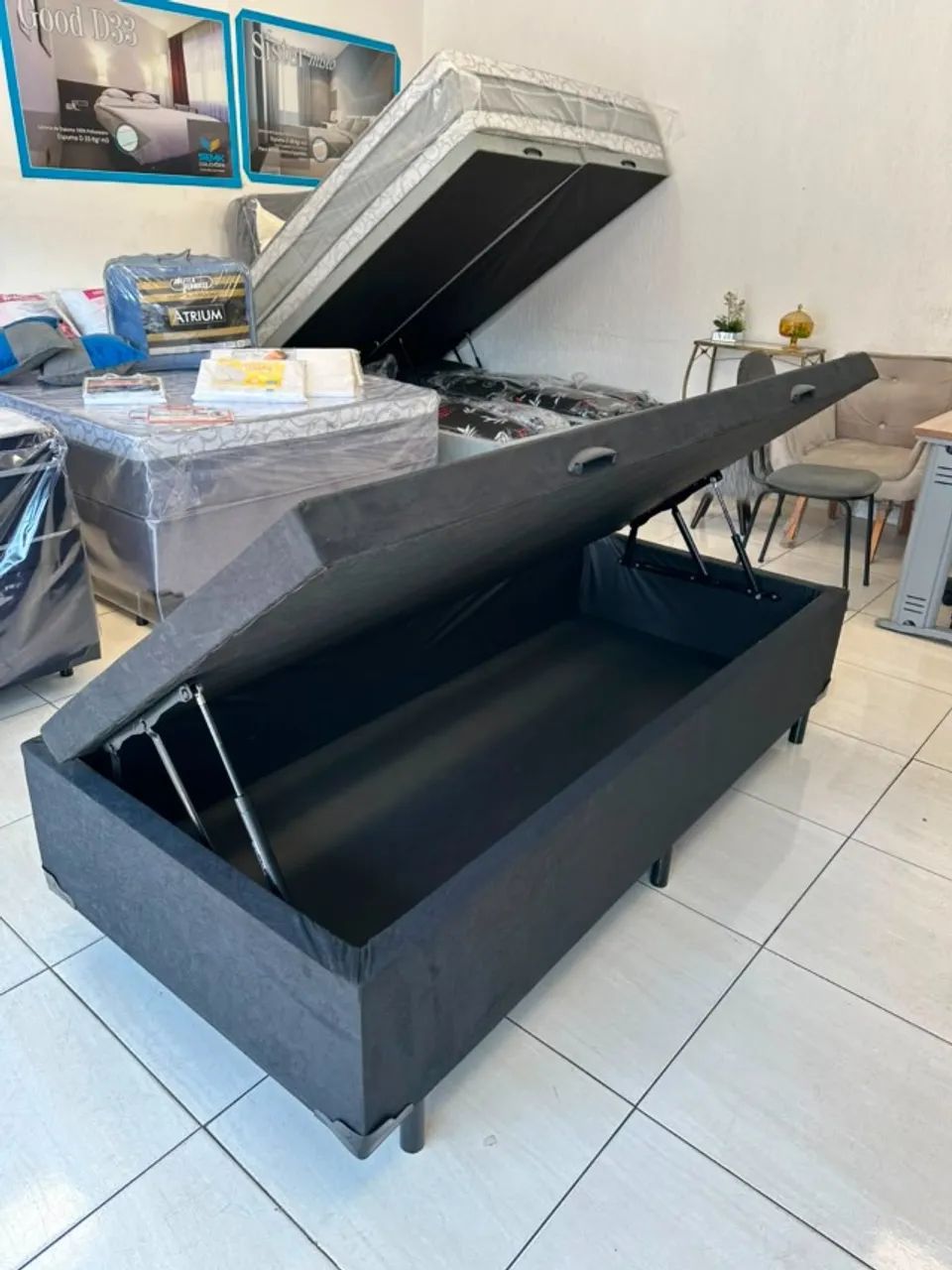  CAMA BAÚ SOLTEIRO ? A PARTIR DE R$ 630 - Foto 2