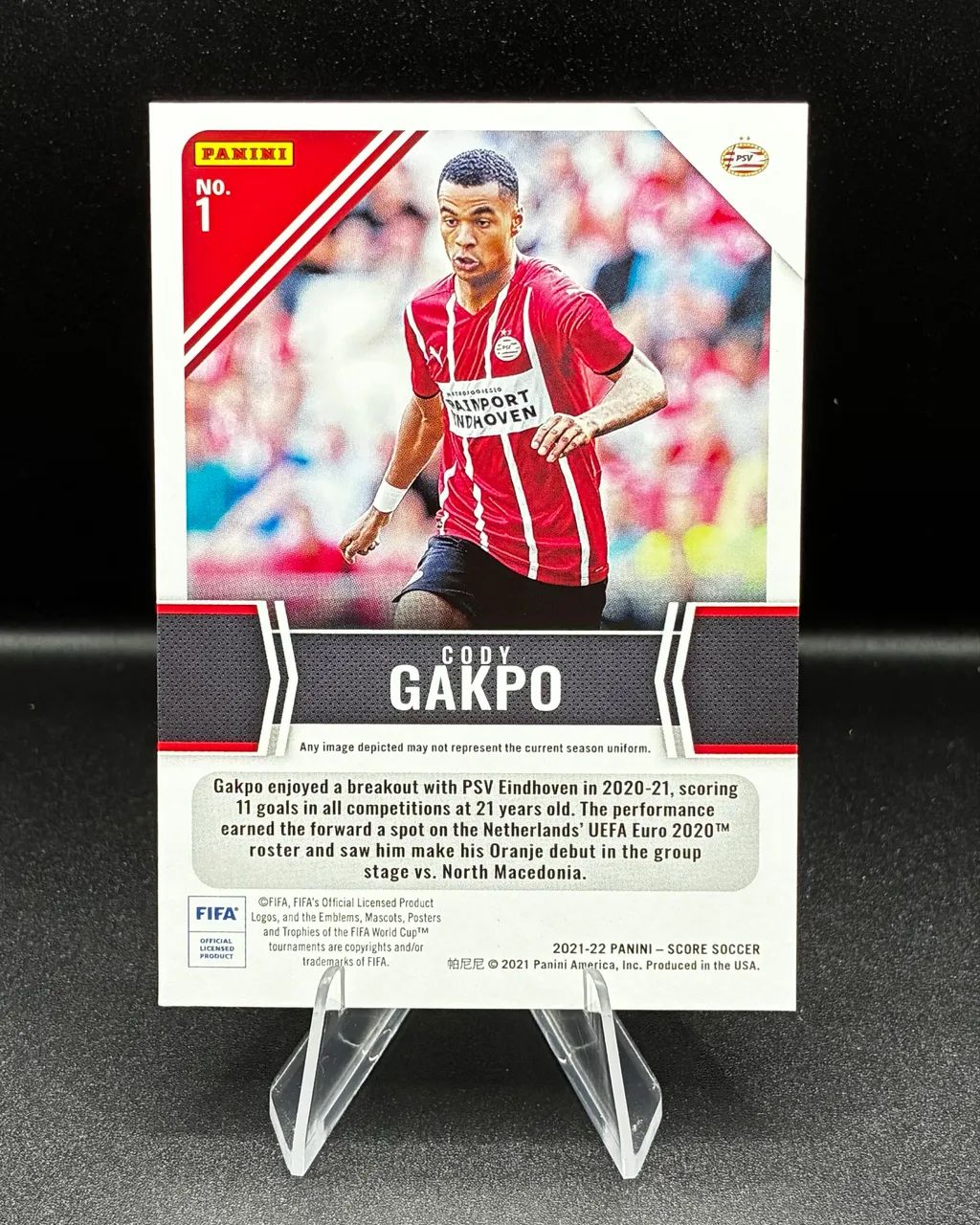 Card Panini - Cody Gakpo - Foto 2