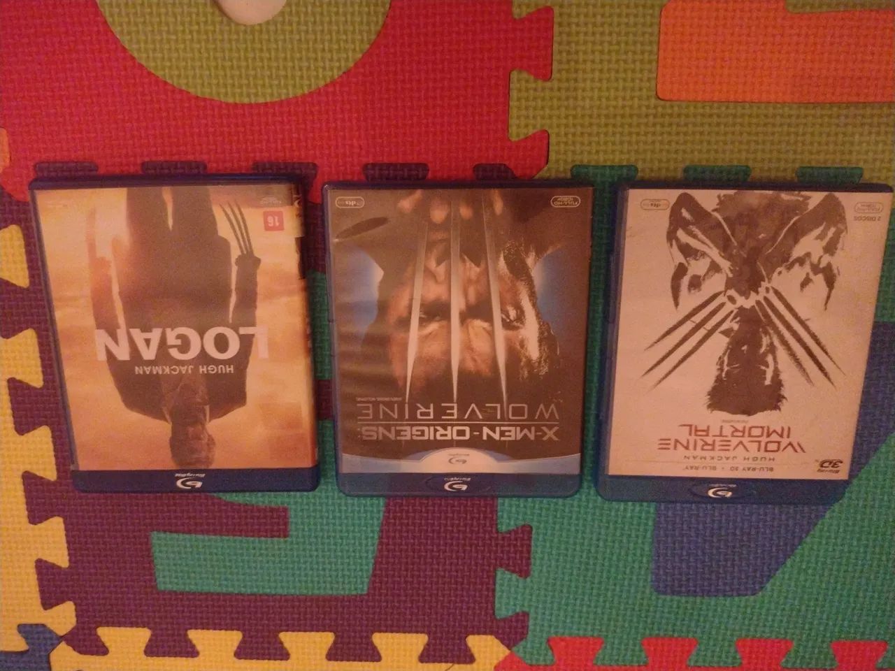Blu rays Wolverine coleção 