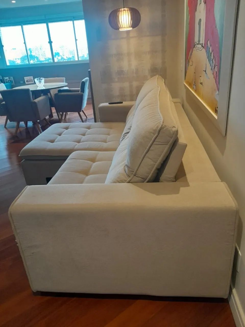 Sofa Retratil e Reclinavel 4 lugares - Foto 2