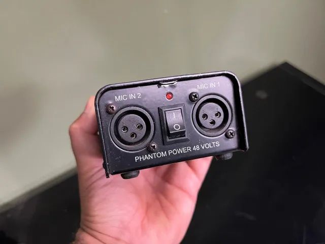 Phantom Power - Alimentação para microfone condensador  - Foto 4