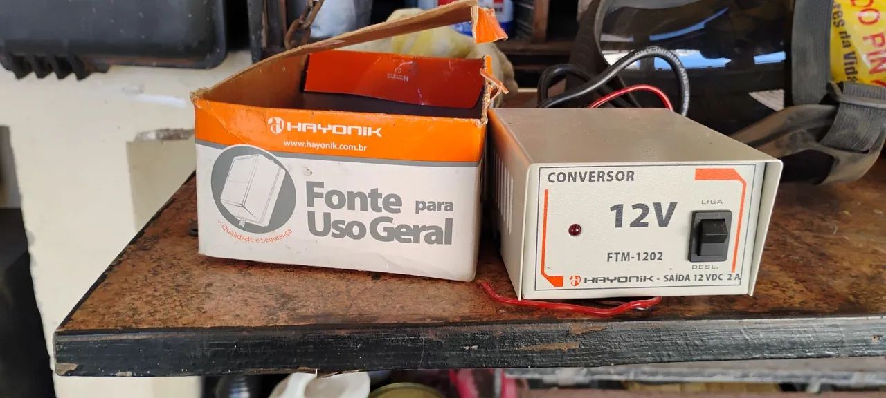 Fonte 12v 2a hayonik