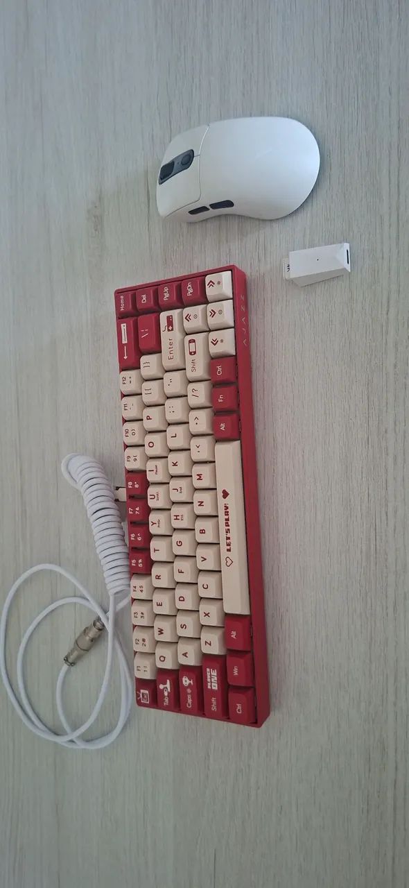 Mouse Rapoo vt3 pro + Teclado ajazz ak680 - Foto 2