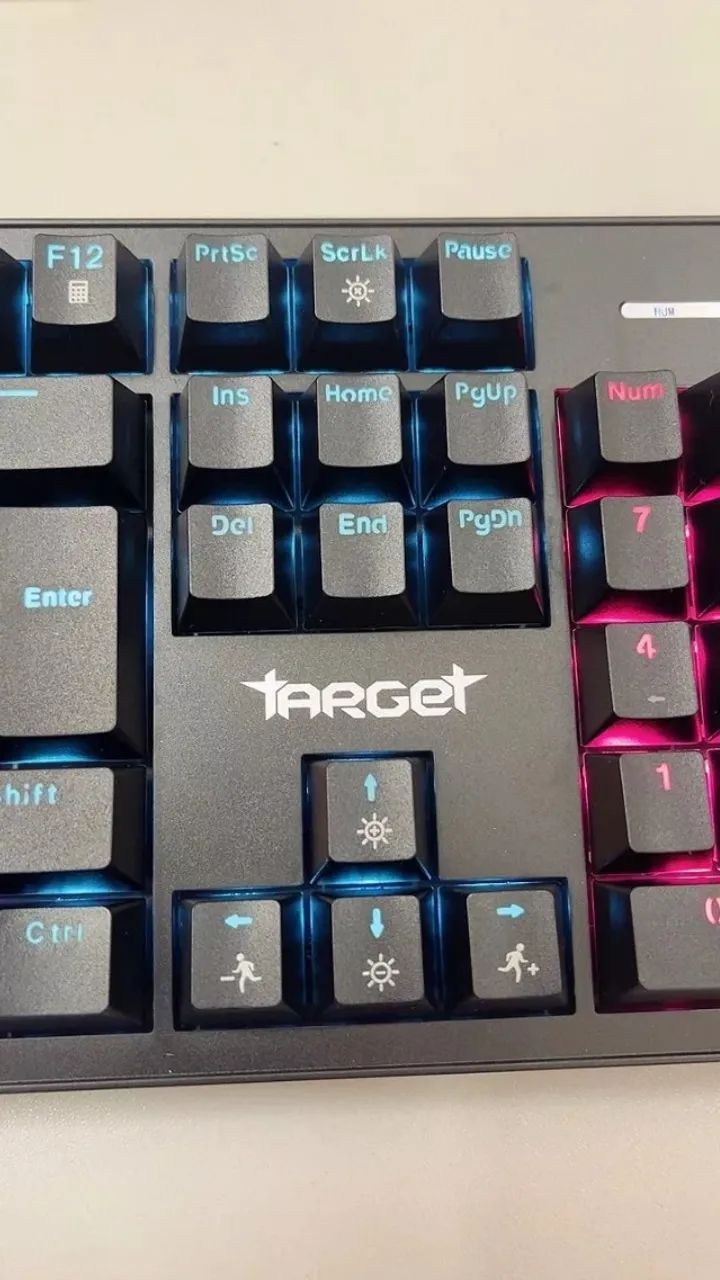Teclado Mecanico TGT Sherman V3, ABNT2, Switch Azul - Entrega gratis - Foto 3