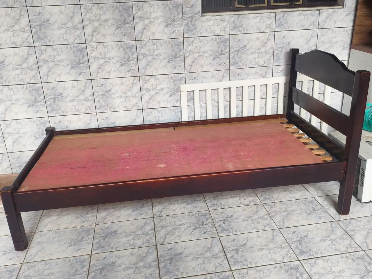 Cama de Solteiro Madeira Maciça  - Foto 2
