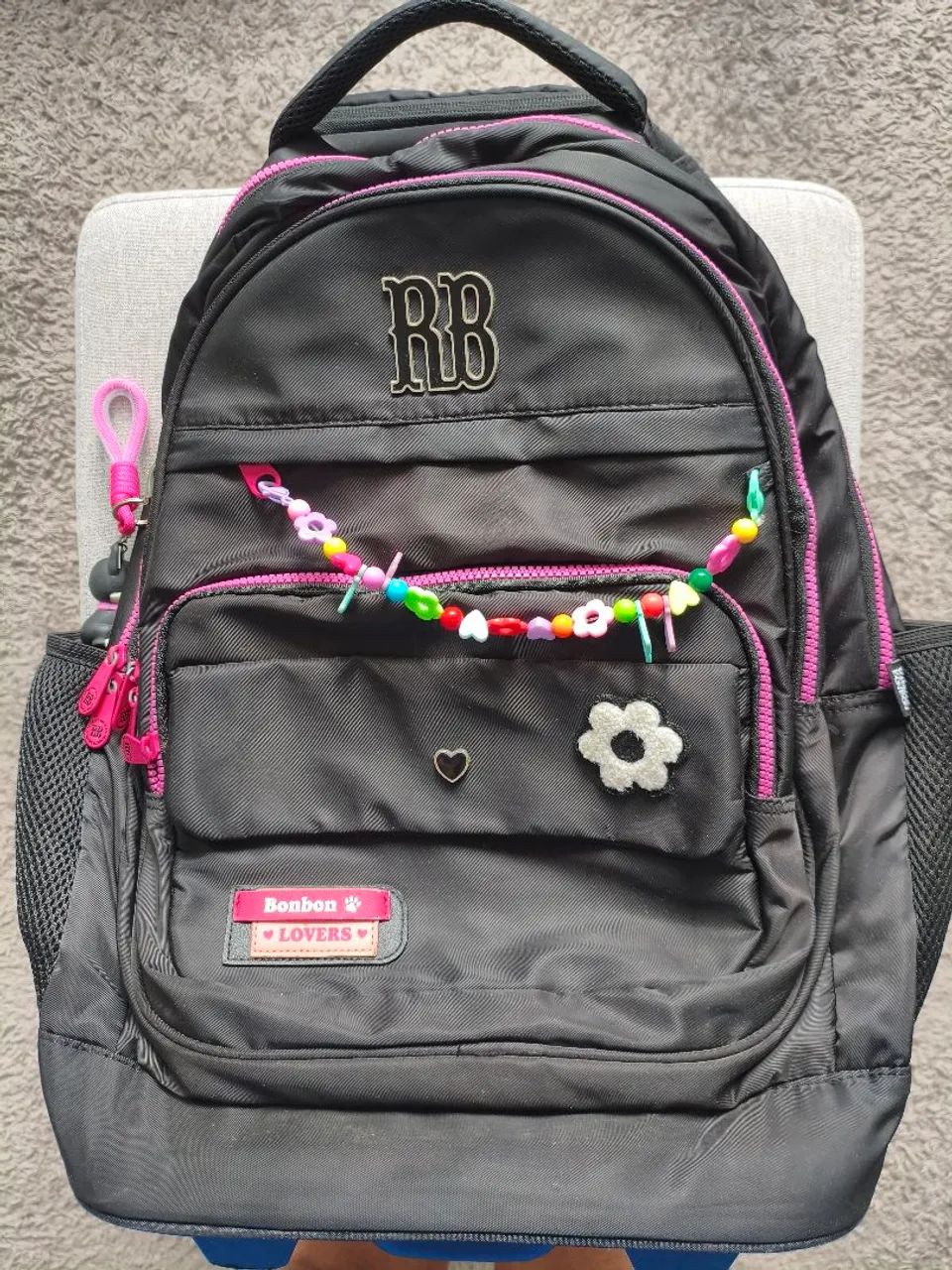 Mochila Rebeca Bombom com rodinhas