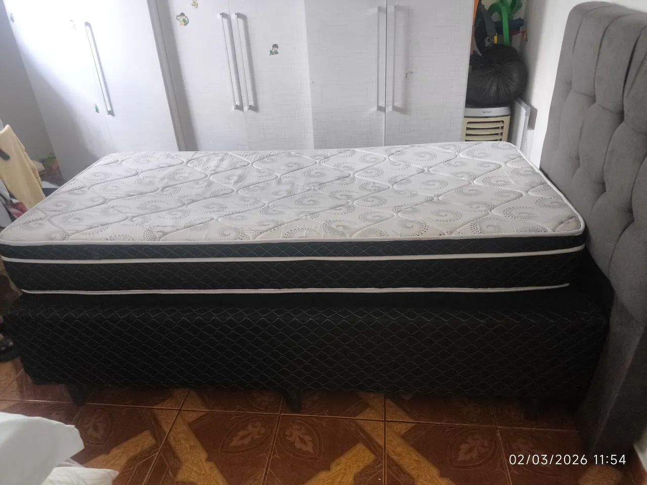 Cama Box Solteiro Umaflex com cabeceira  - Foto 2