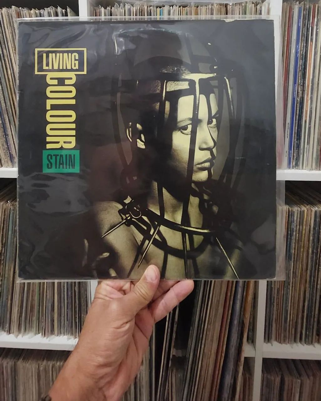 DISCOS VINIL.LP LIVING COLOUR VALOR UNITÁRIO