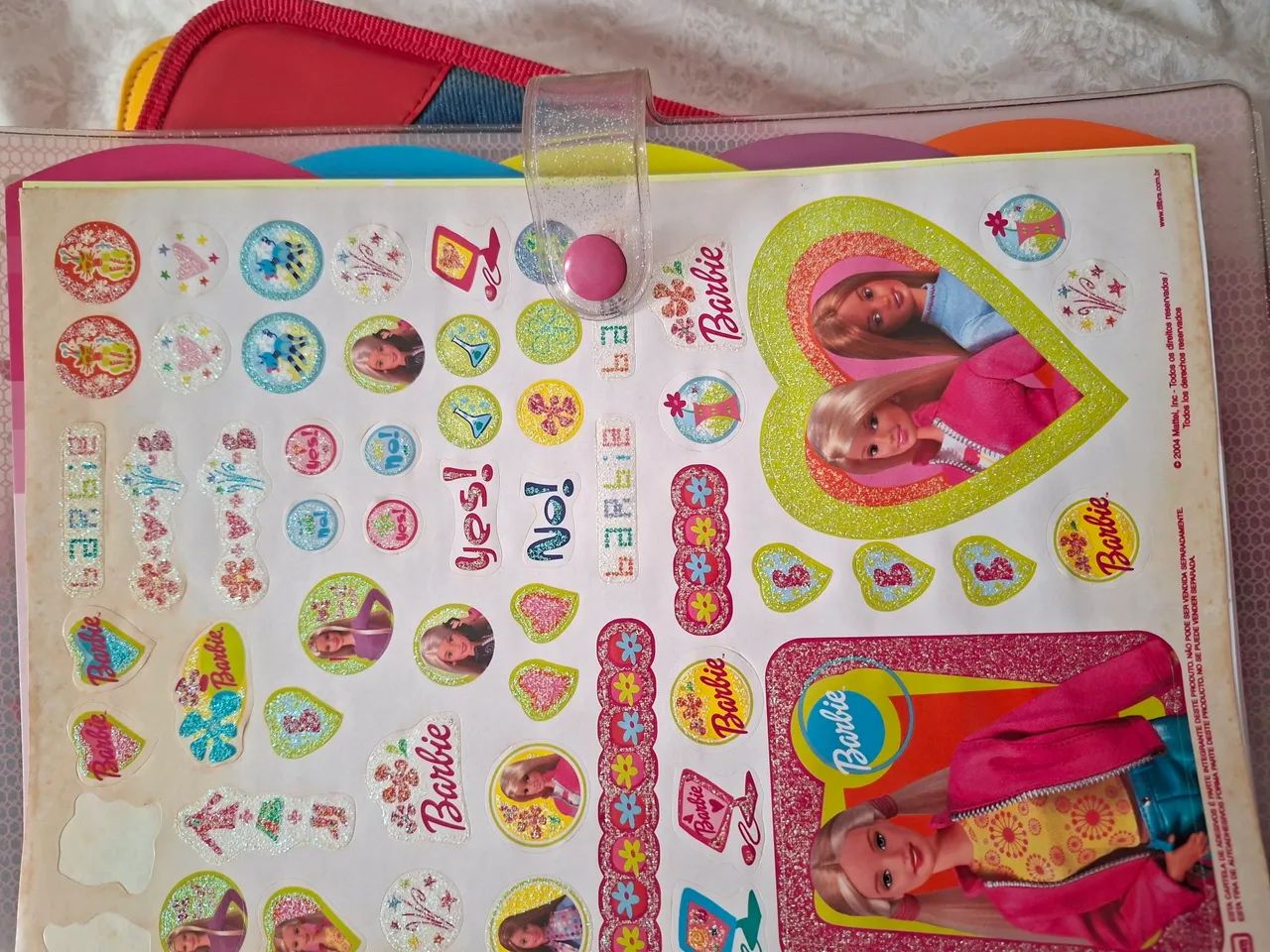 Fichário Barbie anos 2000 - Foto 3
