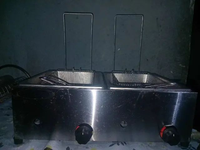 Fritadeira a gás aceito oferta - Foto 4