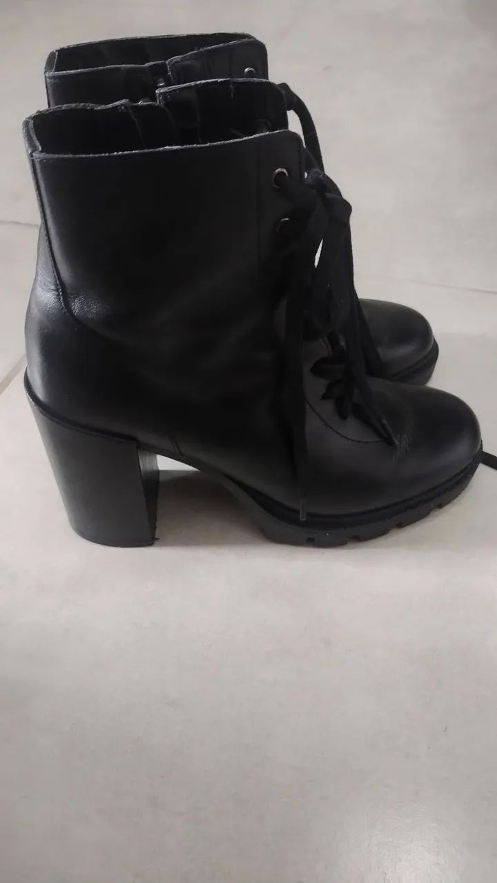 Bota de couro legítimo  - Foto 3