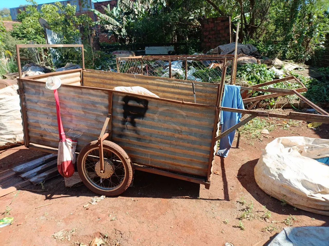 carrinho de reciclagem  - Foto 2