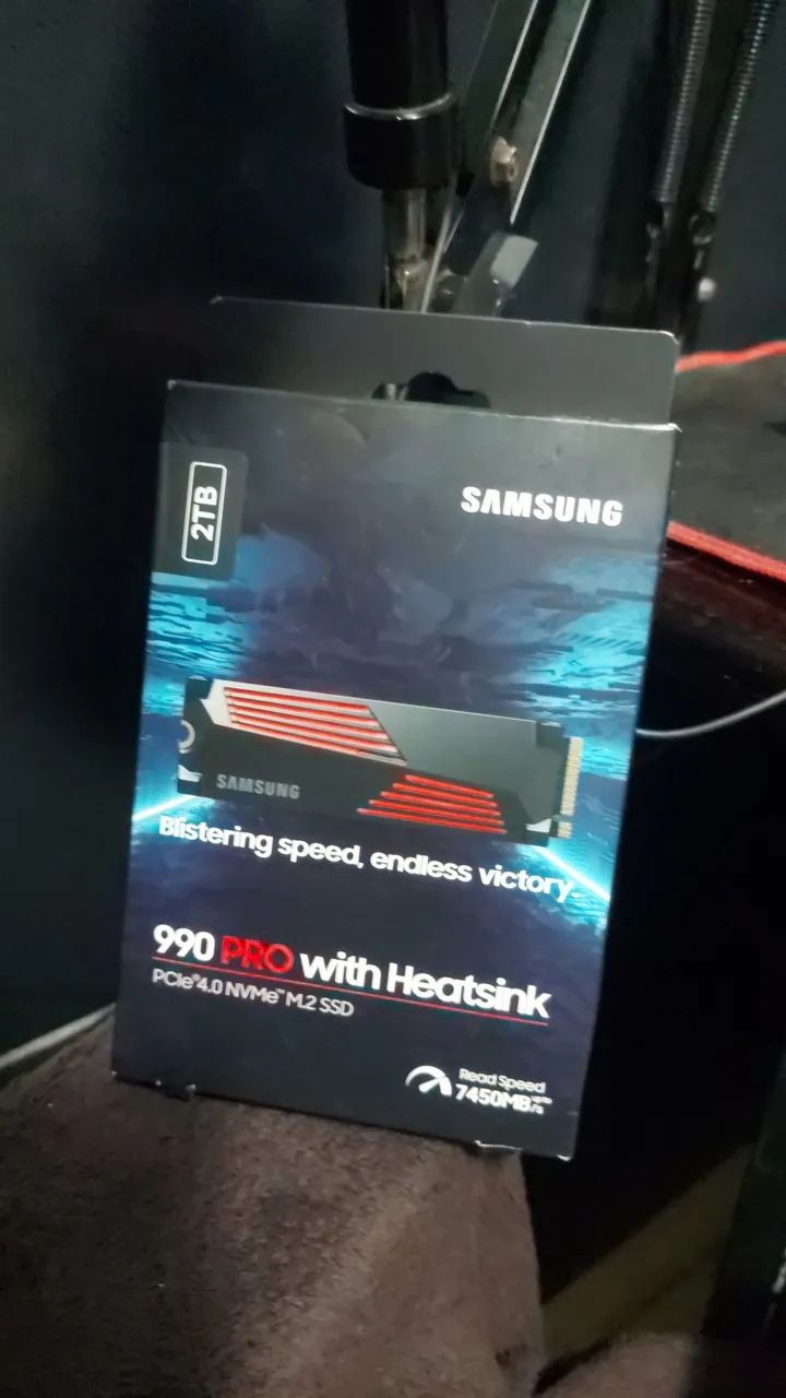 SSD Samsung 990 PRO 2TB com Heatsink