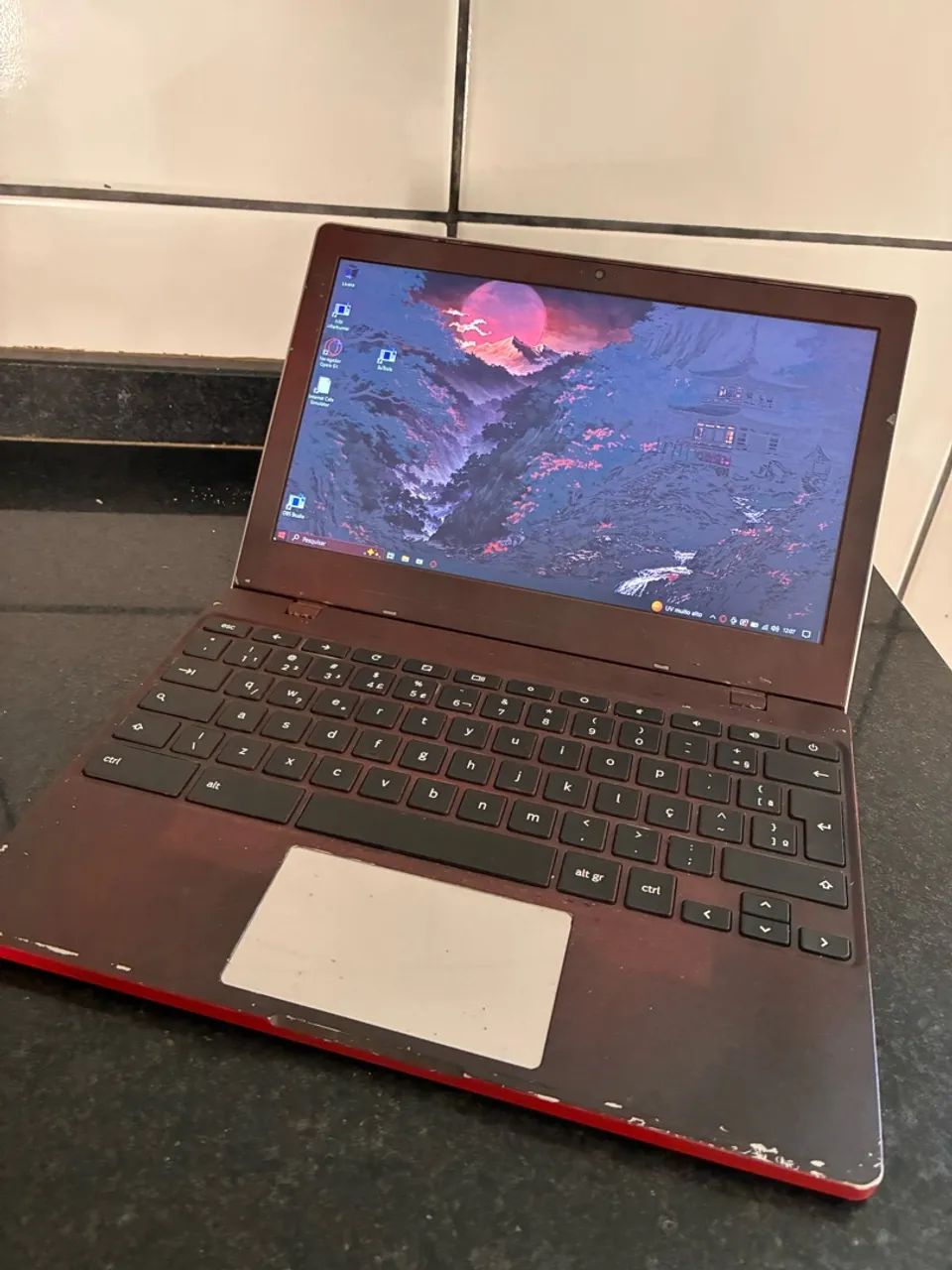 Chromebook 4 Samsung customizado 