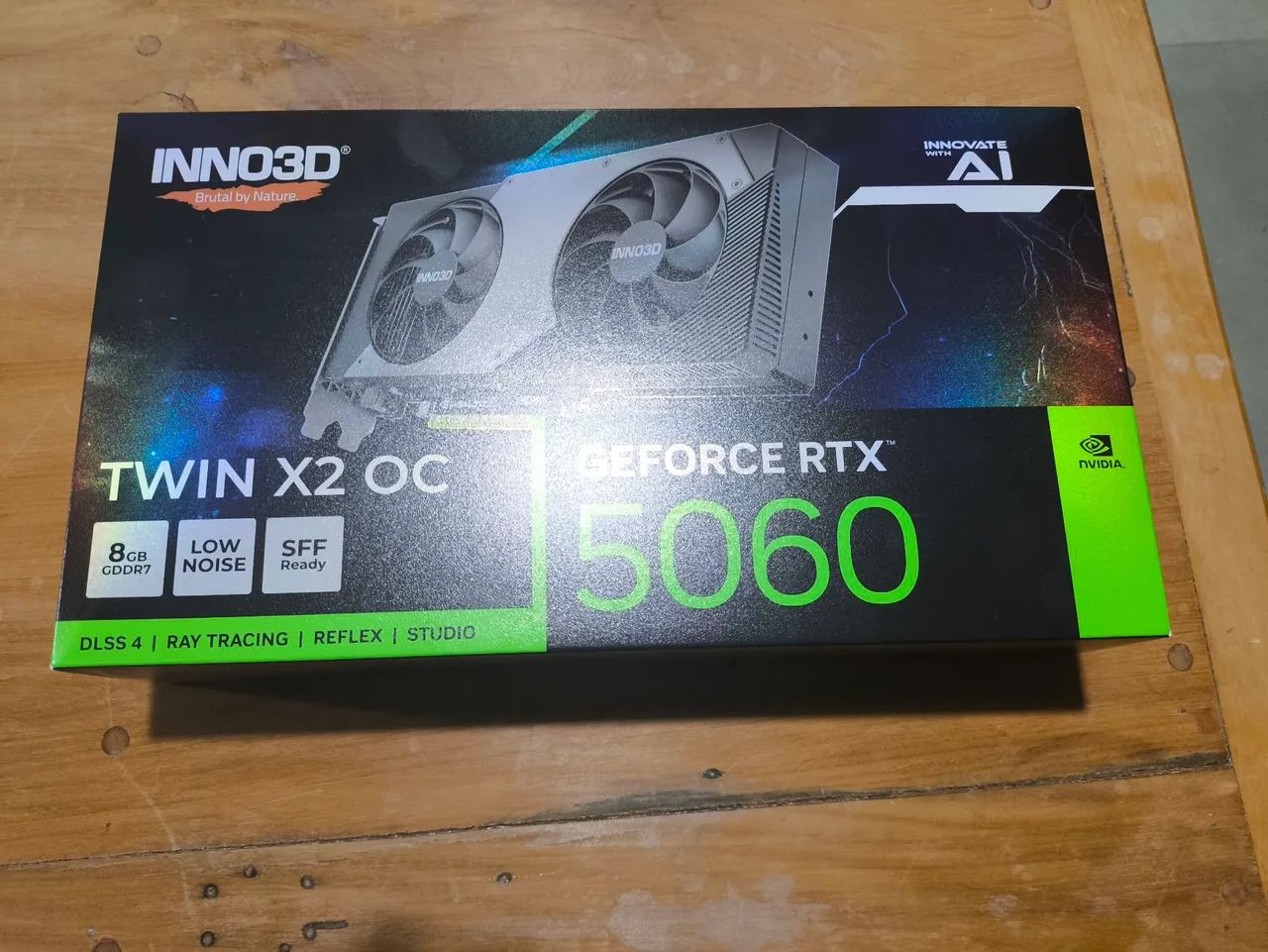 Placa de vídeo Inno3D RTX 5060 Twin X2 OC 8gb