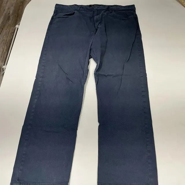 Calça jeans Calvin Klein Azul Marinho Stoned Nova NF - Foto 4
