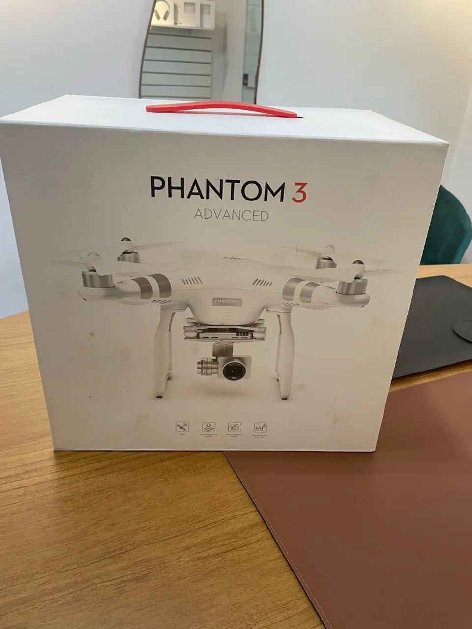 Drone DJI Phantom 3 Advanced - Completo na Caixa - Foto 4