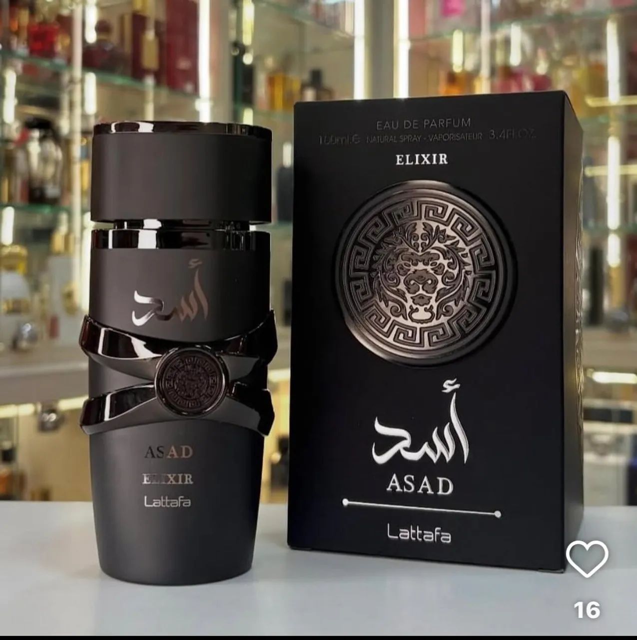 Perfume árabe Asad elixir original 