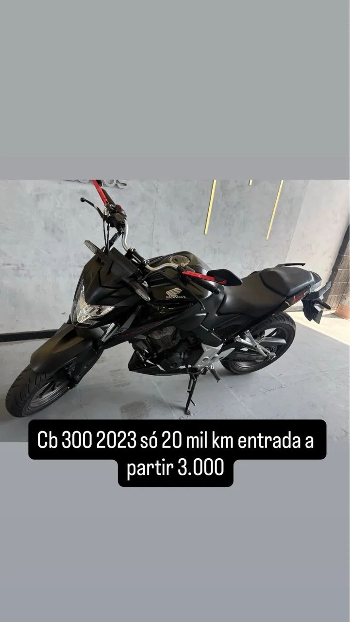 Cb 300f 2023 muito novinha rt Veiculos