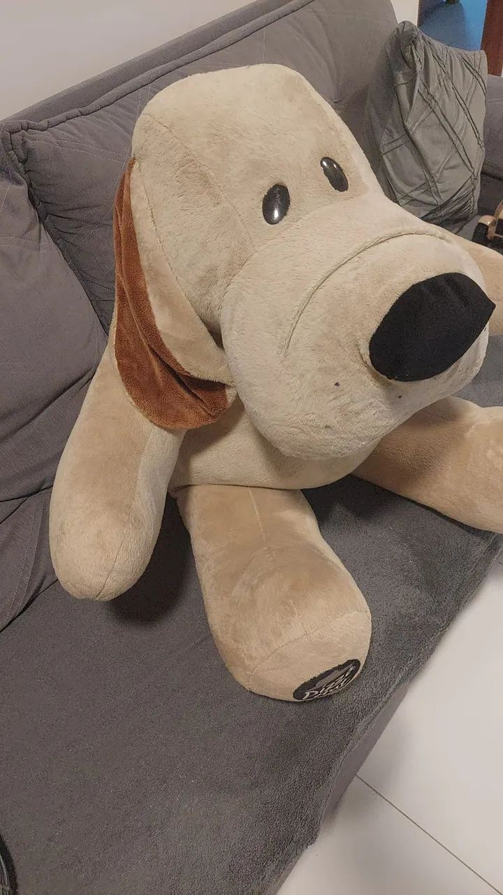 Vendo cachorro de pelúcia grande