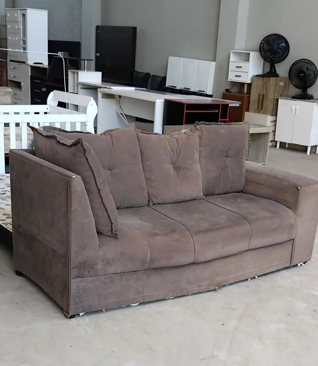 Sofá USADO ENTREGA dentro de Uberlândia MG 