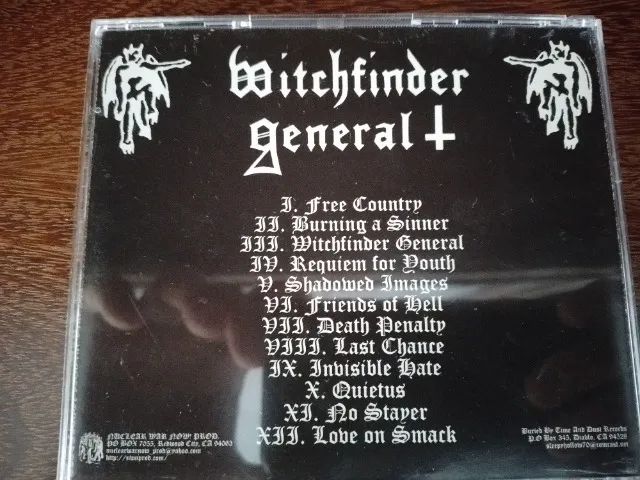 cd WITCHFINDER GENERAL LIVE 83  - Foto 2