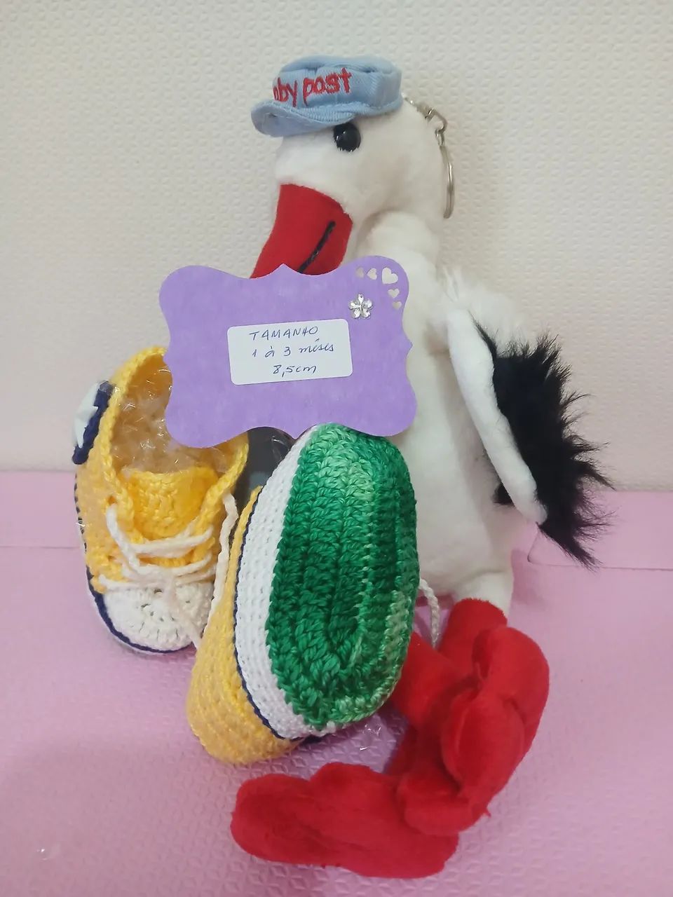 Sapatinho Croche Tipo Allstar - Foto 4