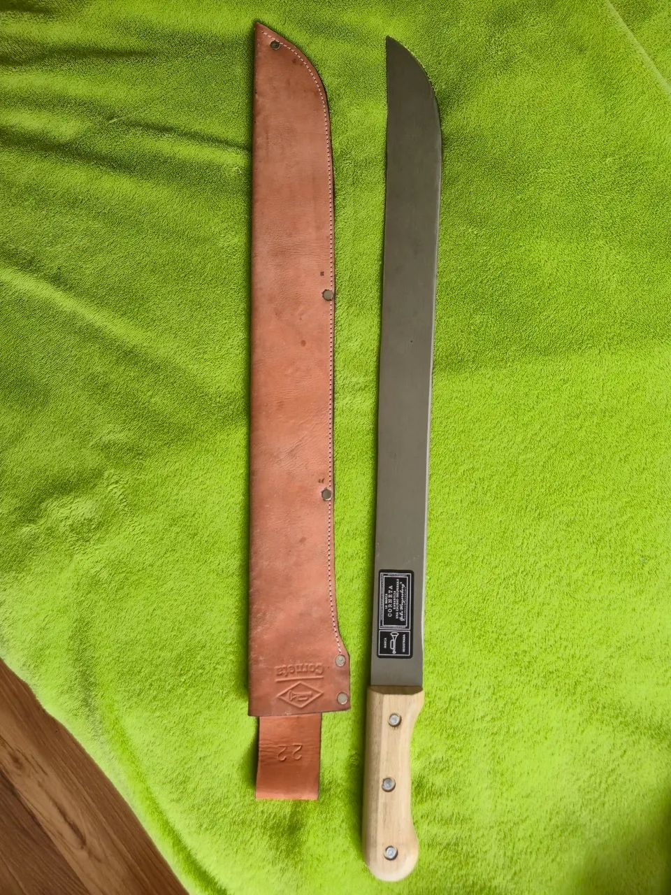 Facão Corneta 22" Aço carbono - Foto 3
