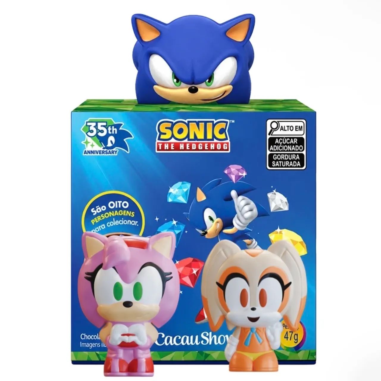Amy Rose ou Cream Sonic Cacau Show 