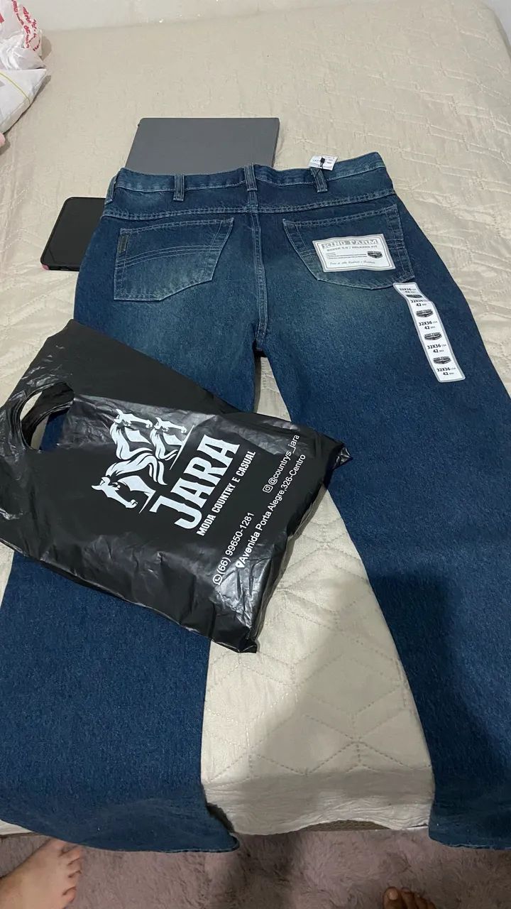 Calça Jeans Country King Farm, 42