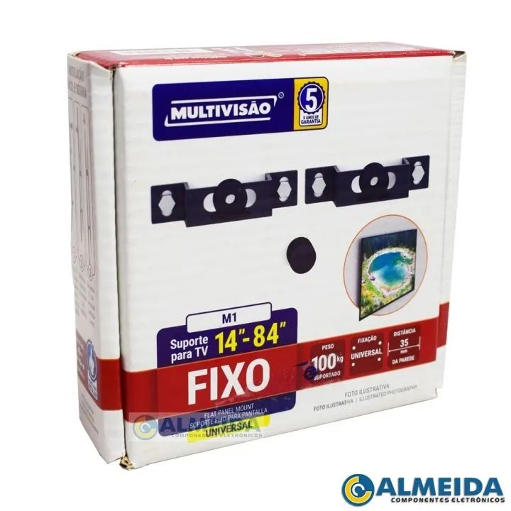 Suporte fixo para tv multivisao  - Foto 2