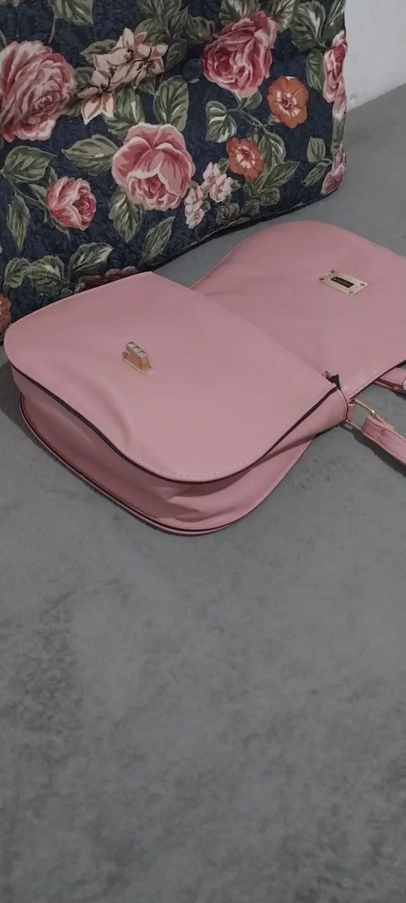 Bolsa rosa nude - Foto 3