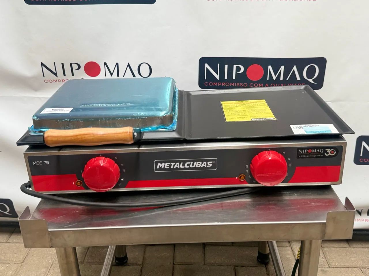 MGE-70 GRILL ELETRICO - METALCUBAS