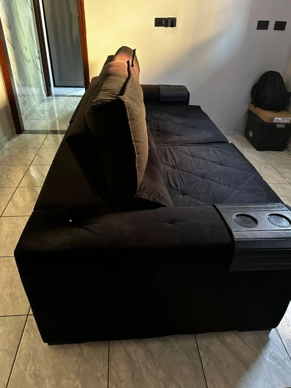 SOFÁ  RETRÁTIL E RECLINÁVEL 2.62 METROS - Foto 2