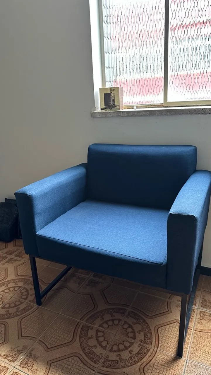 Poltrona azul - Foto 2