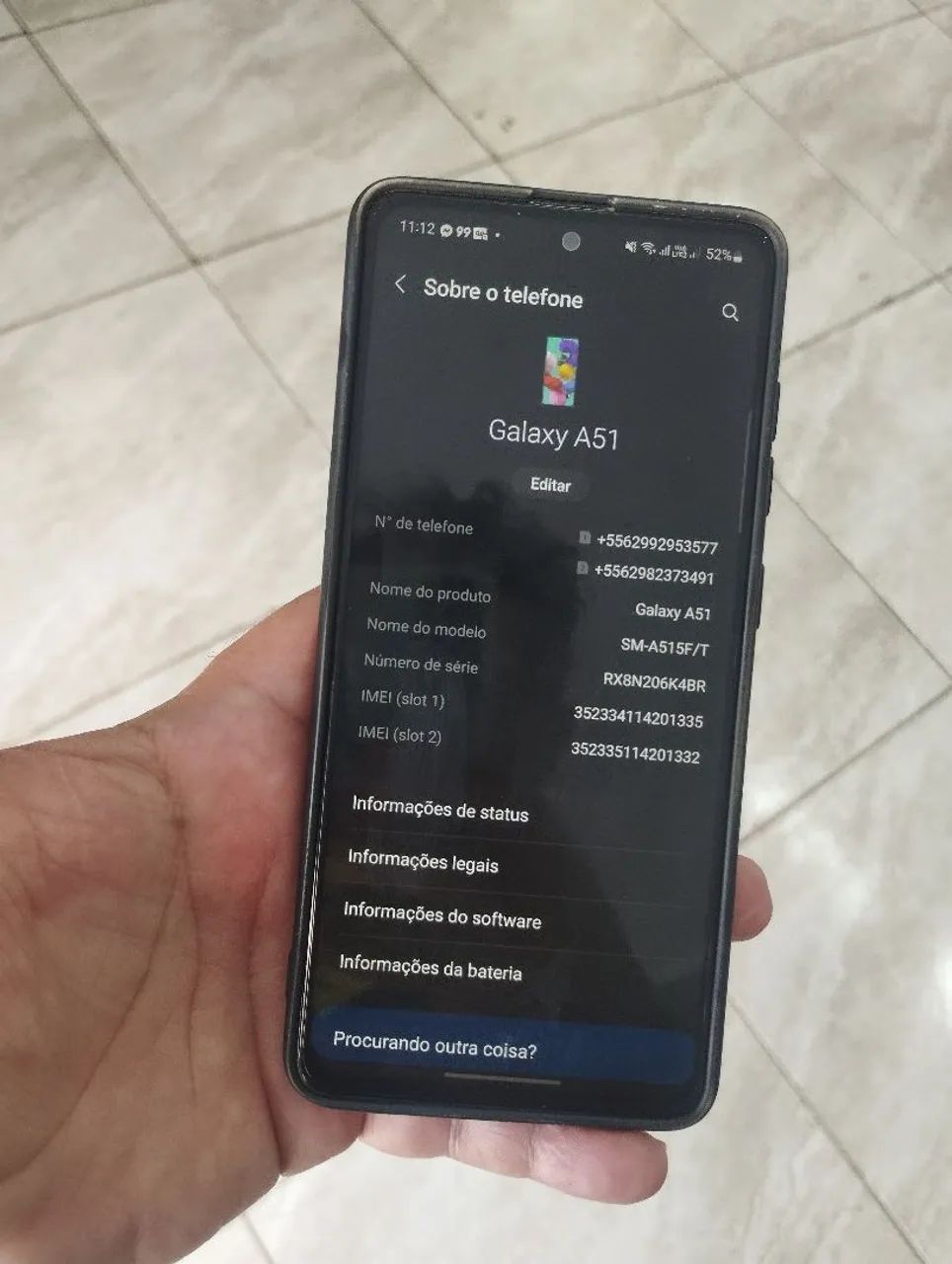 A51 128gb sem detalhes  - Foto 3