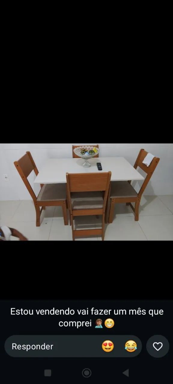 mesa designer 4 cadeira 
