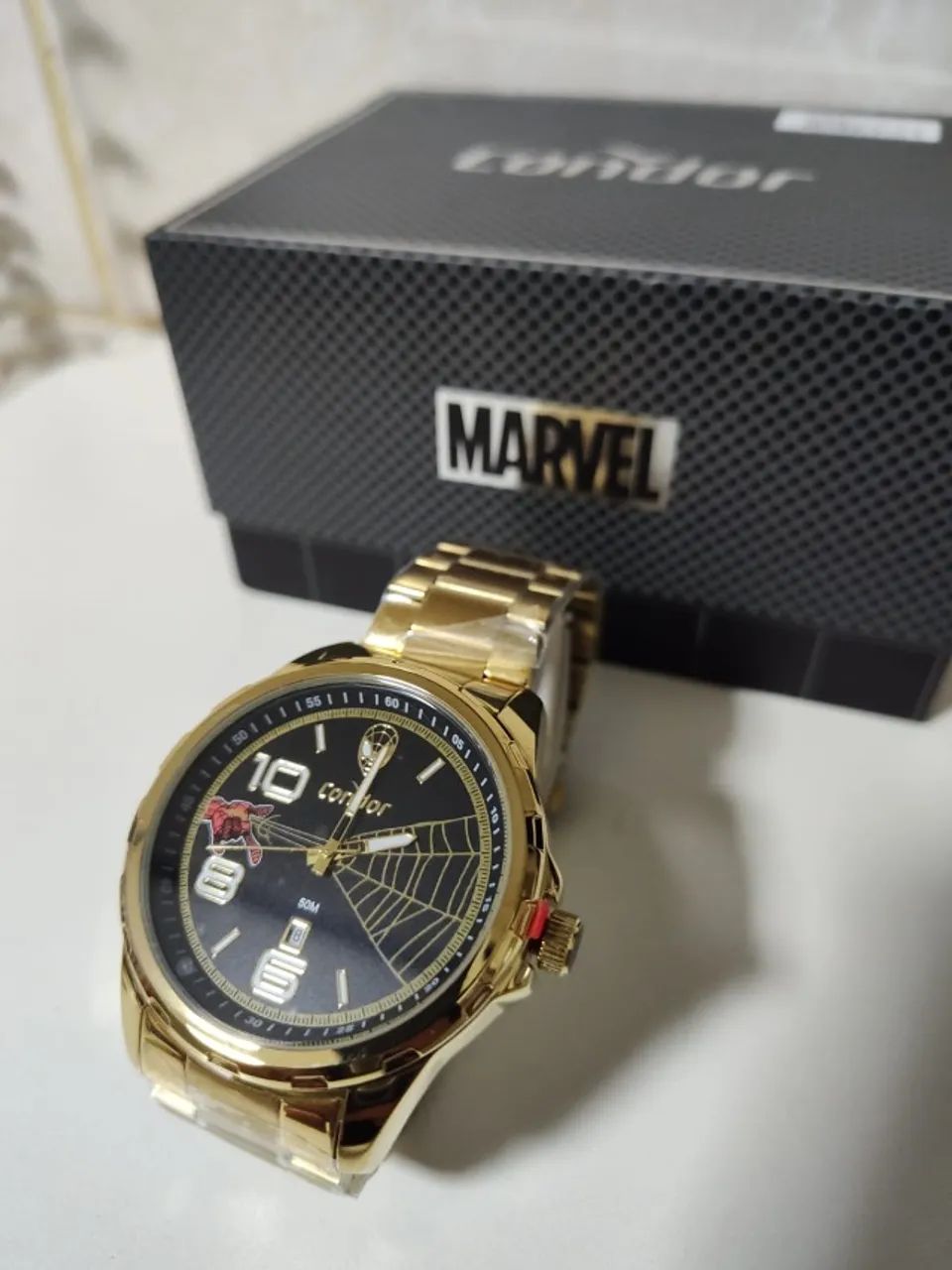 Relógio Condor Masculino Marvel Spider Man - Foto 5